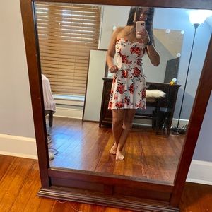 Floral White Sundress